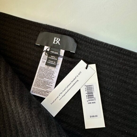 Banana Republic Curio Cashmere Scarf Unisex NEW Soft Knit Luxury Gift Wrap - Picture 4 of 5